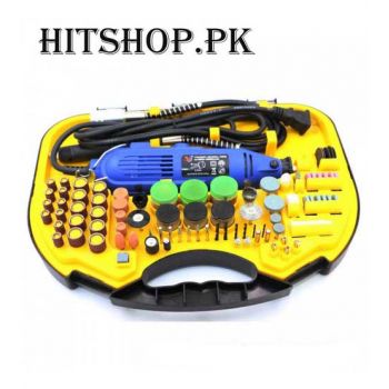 Mini Electric Grinder 211 PCS 110-230V 180W Rotary 6 Variable Speed Tool Kit - Tool Boxes - Best Price in Pakistan - HitShop.pk